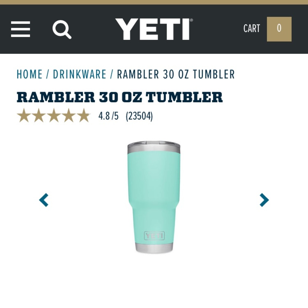 🍁🍂FALL SALE🍎🏈 Yeti rambler tumbler